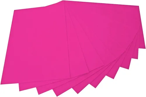 folia Bastelfilz (B)200 x (H)300 mm 150 g/qm pink 10 Stück