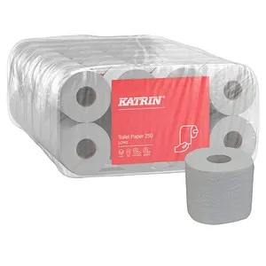 KATRIN Toilettenpapier 6x 8RL - 3-lagig, weich und saugfähig für höchsten Komfort