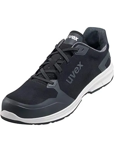 Uvex Safety Halbschuh S3 (45) - Sicherheit und Komfort vereint - Sicherheitsschuhe für maximalen Schutz am Arbeitsplatz, mit rutschfester Sohle und atmungsaktivem Material für hohen Tragekomfort.