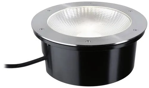 Paulmann Durea 260 94656 Bodeneinbauleuchte LED 15W - Lampen für Außenbereiche, extrem belastbar bis 2000 kg und ideal für begehbare Flächen, rostfrei und wasserdicht, mit warmweißem Licht und werkzeugloser Verkettung für einfache Installation.