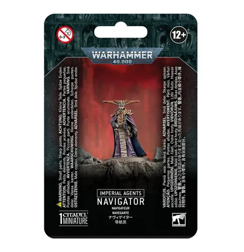 Imperial Agents: Navigator Warhammer 40k 40000 - 40K Miniaturen, detailreiche Figur für strategisches Gameplay und beeindruckende Sammlungen.
