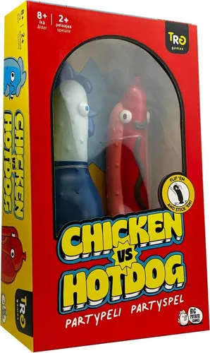 Hähnchen gegen Hotdog