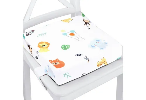 Totsy Baby Kindersitzbezug Sitzerhöhung stuhl kind stuhlerhöhung sitzkissen kinderstuhl 32x32 cm