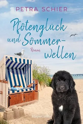 Pfotenglück und Sommerwellen: Roman | Romantischer Urlaubsroman an der Küste I Die Liebe hält wieder Einzug in Lichterhaven ― Band 8 der Reihe, unabhängig voneinander lesbar