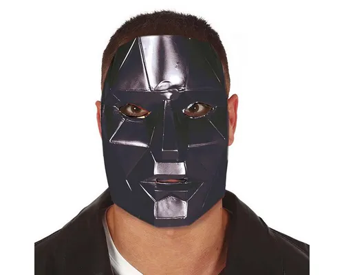 Fiestas Guirca Verkleidungsmaske Maske 'The Gamer - Boss', Schwarz