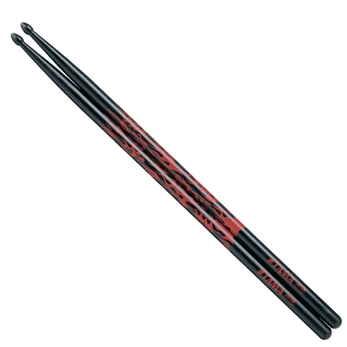 Tama Rhythmic Fire Sticks O7A-F-BR schwarz mit rotem Muster