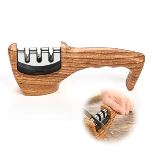 Messerschärfer Profi, Messer Schärfer Knife Sharpener Messer Schärfen Küchengeräte für Schnelles Schärfen & Schleifen