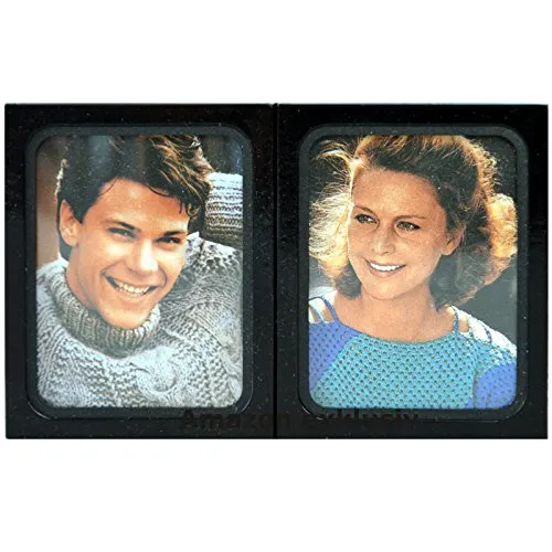 Historischer KFZ 2er Fotorahmen Bilderrahmen ca. 1983 (Art. 9823)