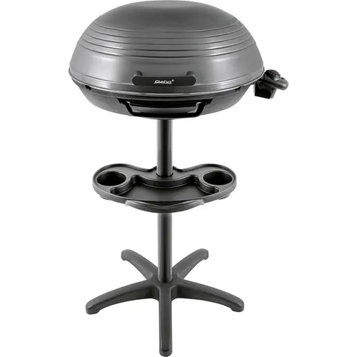 Elektrogrill VG 325 - Schwarz Grau, 2.000 Watt, leistungsstark und ideal für Grillpartys im Freien
