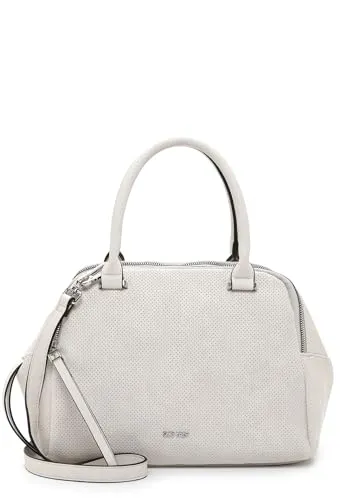 SURI FREY Handtasche SFY Suzy - Stilvoller Shopper - Handtasche in perforierter Optik mit 3 Hauptfächern für optimale Organisation. Ideal für den Alltag, praktisch mit abnehmbarem Schulterriemen und geräumigem Design.