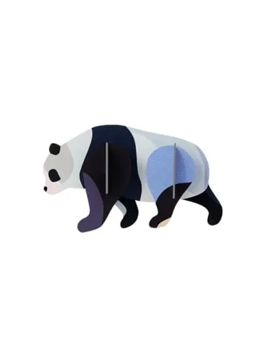 STUDIO ROOF, Wandkunst Wildtiere, Panda, umweltfreundlich und kreatives Geschenk
