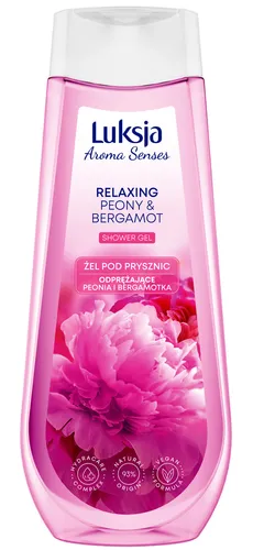 Luksja Aroma Senses Żel pod prysznic Peonia i Bergamotka 500 ml Sa 5900536349008
