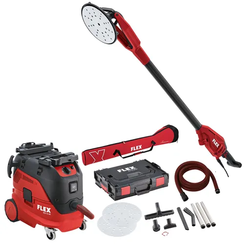 Flex Wand-/Deckenschleifer Giraffe GE 6 X-EC Set mit Sauger von Flex