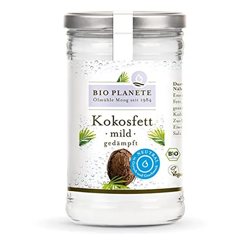 Bio Planete - Kokosfett mild gedämpft - 0,95 l