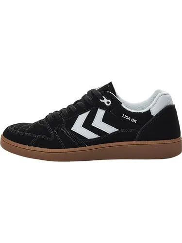 Liga GK Sneaker schwarz für Herren, Größe 36 - Herren-Sneaker mit strapazierfähigem Textilfutter und rutschfester Gummisohle, perfekt für den Alltag und sportliche Aktivitäten.