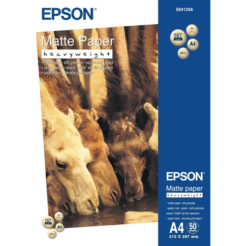 Epson Matte Paper Heavy Weight A4, 50 Blatt von Epson
