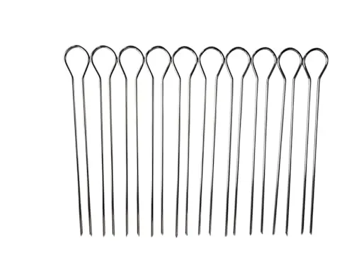 St.Schaschlikspiess Grillspiess 20cm 10