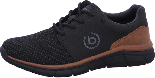 bugatti Herren Leichte Mesh-Sneaker - Flexibel und Atmungsaktiv, Schwarz, 40 EU - Herren-Sneaker mit atmungsaktivem Wabenmuster für optimale Luftzirkulation. Die ultraleichte EVA-Sohle sorgt für herausragende Dämpfung und Komfort bei jeder Aktivität.