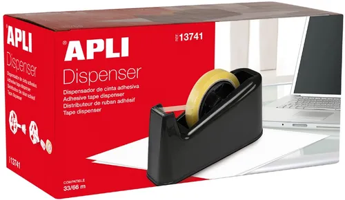 agipa Tischabroller unbestückt schwarz