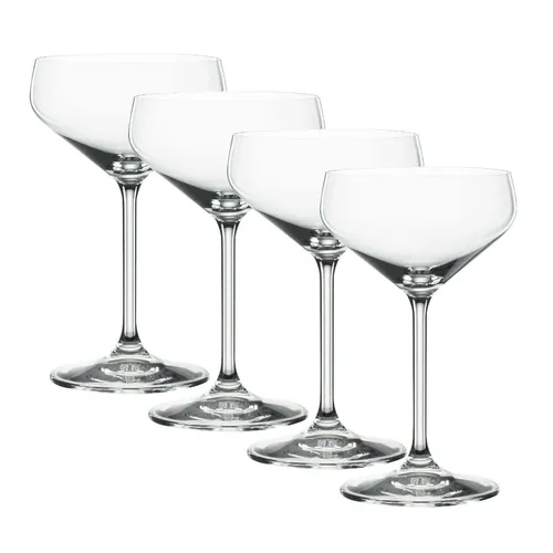 Spiegelau Style Coupette Champagnerschale 4er Set - Elegante Gläser für Cocktails und Champagner, ideal für Ihre Hausbar oder als Geschenk. Hochwertiges 4er Set in schöner Geschenkverpackung.