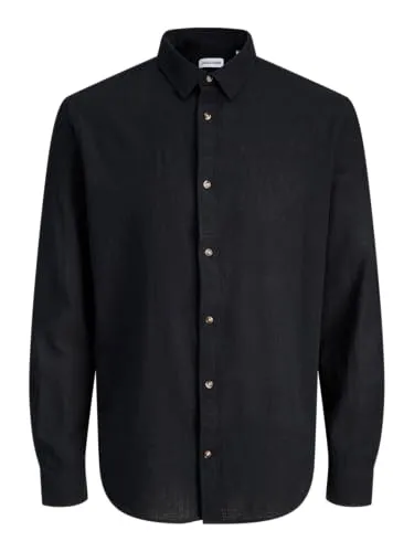 Jjesummer Linen Blend Shirt L/S Sn