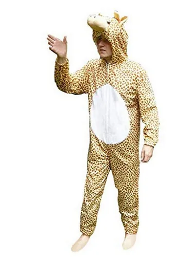 Ikumaal Kostüm Giraffe-n Kostüm-e, J24, Erwachsen-e, Fasching Karneval Fasnacht