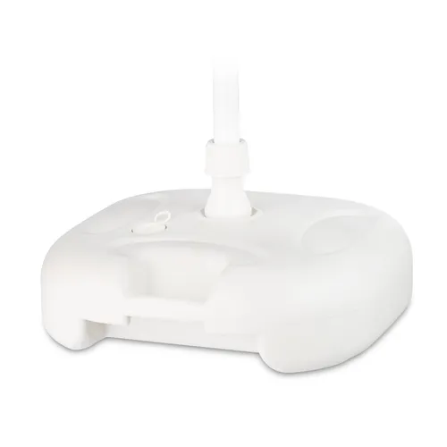 relaxdays Kunststoffschirmständer - Sonnenschirmständer für Garten und Balkon - Schirmhalter aus witterungsbeständigem Kunststoff, leicht und transportabel, ideal für Camping. Befüllbar mit Wasser oder Sand für optimale Stabilität.