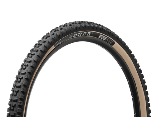 Onza Tires Ibex 2.40, TRC, Polyamid/Falt, 60tpi, Skinwall 650B - Fahrradreifen für Enduro und Downhill, bietet hohen Grip und Pannenschutz durch die duale Gummimischung - ideal für Trail, All-Mountain und aggressive Fahrweise.