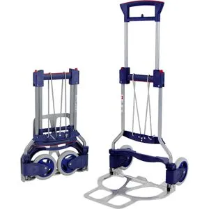 RuXXac Sackkarre Business XL, klappbar und robust - Sackkarre für bis zu 125 kg Tragkraft, klappbar für einfache Lagerung und transportfreundlich. Ideal für schwere Lasten im Beruf oder Haushalt.