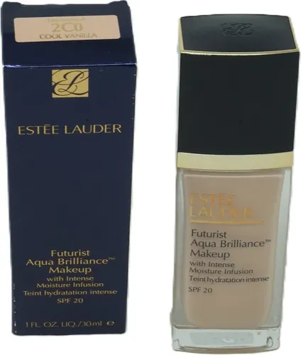 Estée Lauder Futurist Aqua Brilliance Pflege 30 ml - Grundierung mit feuchtigkeitsspendender Formel, die für einen strahlenden Teint sorgt und das Hautbild verfeinert.