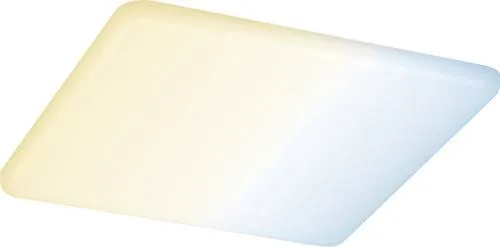 Paulmann 95384 Veluna VariFit LED-Einbaupanel 15W Satin - Lampen mit flexiblem Einbau, randloser Lichtfläche und Tunable White Technologie für individuelle Lichtstimmungen. Ideal für Badezimmer und Feuchträume.