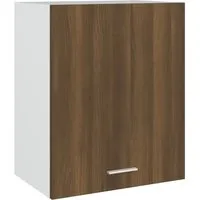 vidaXL Hängeschrank Lyon Braun Eichen-Optik 50x31x60 cm
