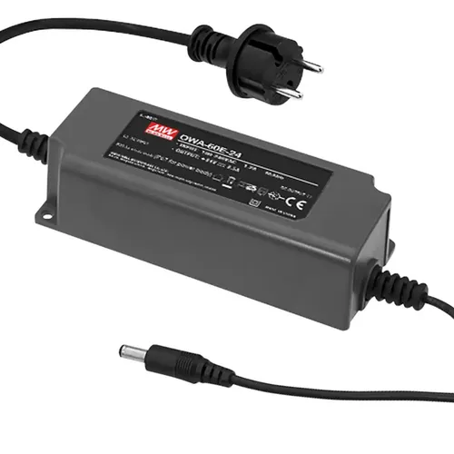 MeanWell OWA-60E-12 Netzteil, extern, 60W, 12V-, 5A, IP67