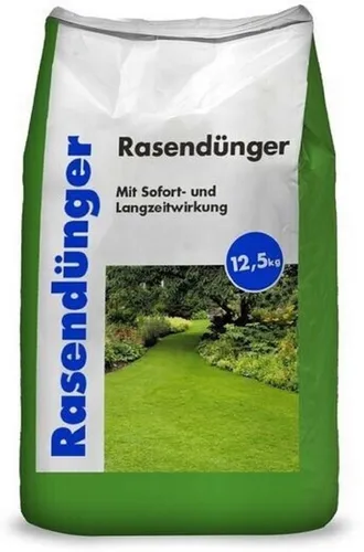 Hamann Rasendünger NPK 21-5-5 12,5 kg - Hochwertiger Rasendünger für einen grünen und gesunden Rasen. Mit optimalem Nährstoffverhältnis für kräftiges Wachstum und eine dichte Grasnarbe.