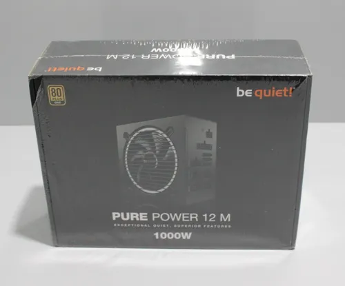 be quiet Netzteil Pure Power 12 M 1000W Modular 80 Plus Gold - Hochwertiges Netzteil für Gaming-PCs, modulare Kabelmanagement für verbesserte Luftzirkulation und 80 Plus Gold Effizienz für niedrigen Stromverbrauch.