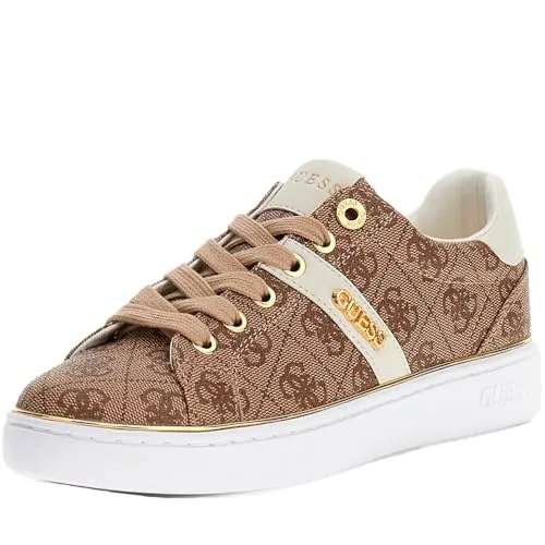 GUESS Britz FLFBTZFAL12BEIGE Damen Sneakers von GUESS