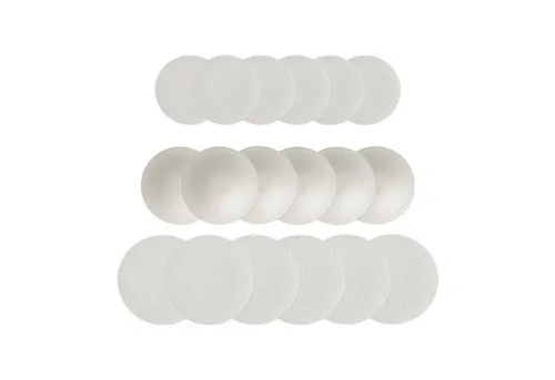 Villeroy & Boch Manufacture Rock Kombiservice 18-teilig - 18-teiliges Kombiservice in eleganter Schiefer-Optik aus hochwertigem Premium Porcelain, mikrowellensicher und spülmaschinenfest – perfekt für stilvolle Anlässe.