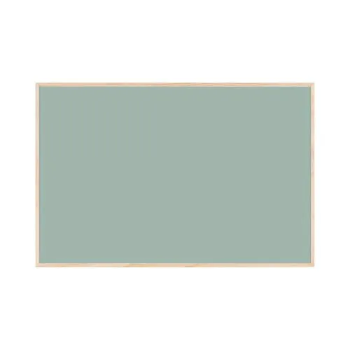 Bi-Office Magnetische Tafel Earth New Basic Olive Tree, 585 x 385 mm, Lackierte Stahloberfläche, Naturholzrahmen