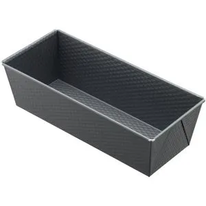 Kaiser Backform Inspiration, Brotbackform, aus Stahl, 30 x 12 x 8,5 cm, anthrazit, antihaftbeschichtet, Kastenform