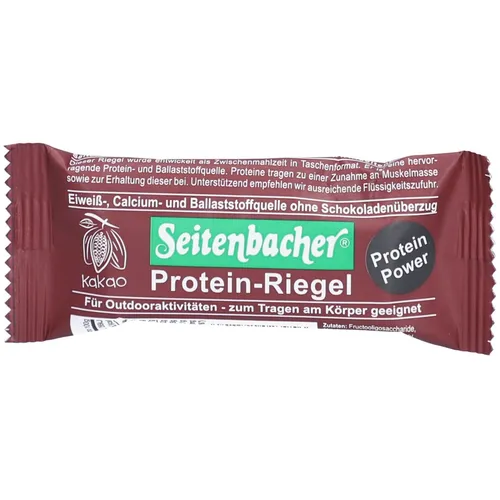 Seitenbacher® Protein-Riegel Kakao ohne Schokoladenüberzug