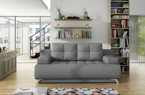 JVmoebel Schlafsofa Moderne Textil Couch mit Klappfunktion und Polsterung, Made in Europa