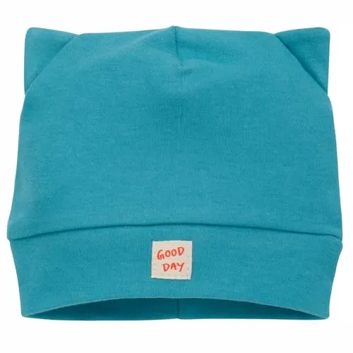 Pinokio Mütze Orange Flip, 100% Cotton, Türkis, Jungen, Gr 38-47(47)