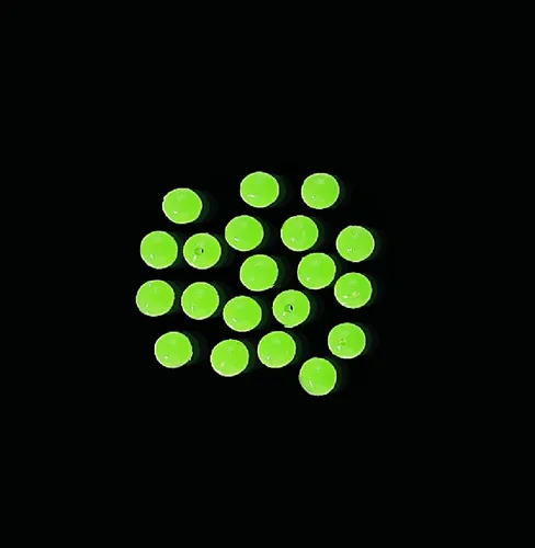 Jenzi Dega Fluo Leucht-Perlen rund 10mm