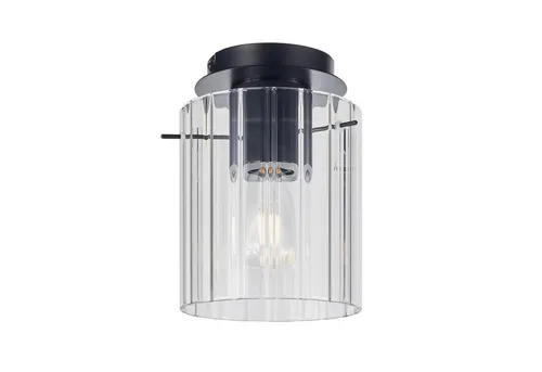 Lucande Deckenleuchte Eirian, dimmbar - Moderne Deckenleuchte aus Glas und Metall, dimmbar und ideal für stimmungsvolle Beleuchtung. E27-Fassung für individuelle Leuchtmittelwahl.