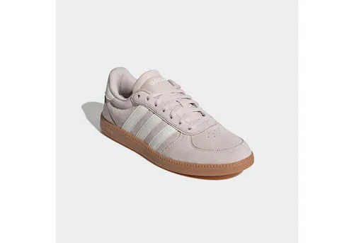 adidas Sportswear BREAKNET SLEEK Sneaker rosa 37 1/3 EU - Sneaker in Putty Mauve, aus hochwertigem Leder und Synthetik, perfekt für sportliche Aktivitäten und den Alltag, fällt klein aus – bitte eine Größe größer bestellen.