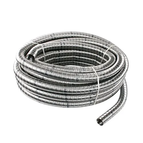 Truma 3 Meter Abgasschlauch 55 mm aus Edelstahl von Truma