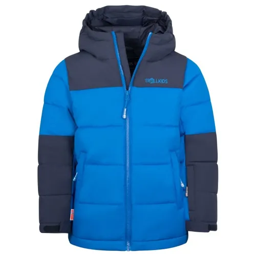 Trollkids Kids Narvik Jacket PRO 128 in blau von TROLLKIDS