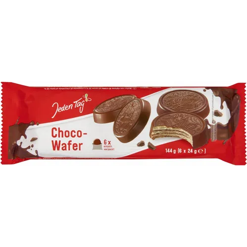 Jeden Tag Schoko-Waffeln Feingebäck 144 g
