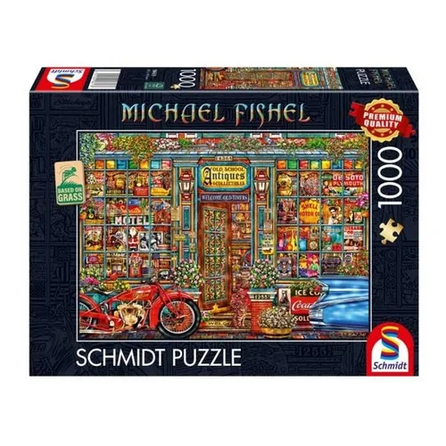 Puzzle Michael Fishel Schätze vergangener Zeiten 1000 Teile Schmidt Spiele