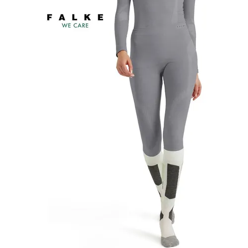 FALKE Damen Baselayer-Hose Wool-Tech Long W - Funktionsunterwäsche aus recyceltem Material, hält bei kalten Temperaturen warm und trocken, ideal für Sportarten wie Laufen und Skifahren.